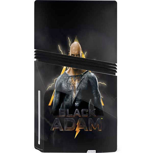 DC Comics Black Adam Movie Art Charcater PS5 Pro Disk Console Skin
