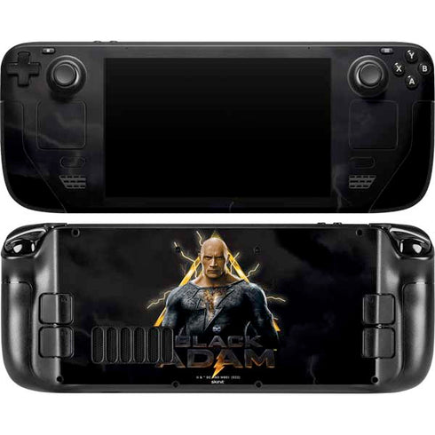 DC Comics Black Adam Movie Art Charcater Steam Deck Handheld Gaming Computer OLED Skin