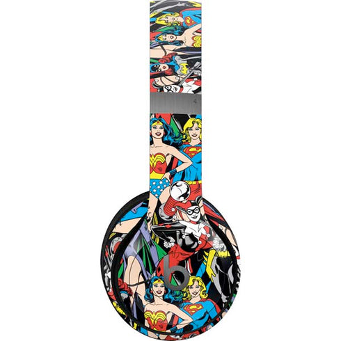DC Comics Wonder Woman DC Bombshells Characters Pattern Beats Solo 4 Wireless Headphones Skin