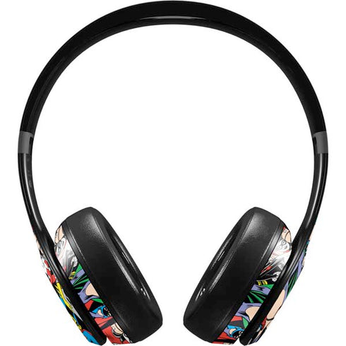 DC Comics Wonder Woman DC Bombshells Characters Pattern Beats Solo 4 Wireless Headphones Skin