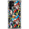 DC Comics Wonder Woman DC Bombshells Characters Pattern Galaxy S22 Ultra Clear Case