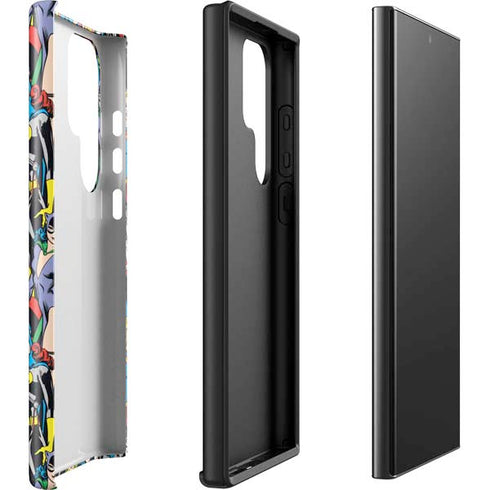 DC Comics Wonder Woman DC Bombshells Characters Pattern Galaxy S23 Ultra Pro Case