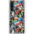 DC Comics Wonder Woman DC Bombshells Characters Pattern Galaxy S24 FE Clear Case