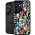DC Comics Wonder Woman DC Bombshells Characters Pattern Galaxy S24 FE Kickstand Case