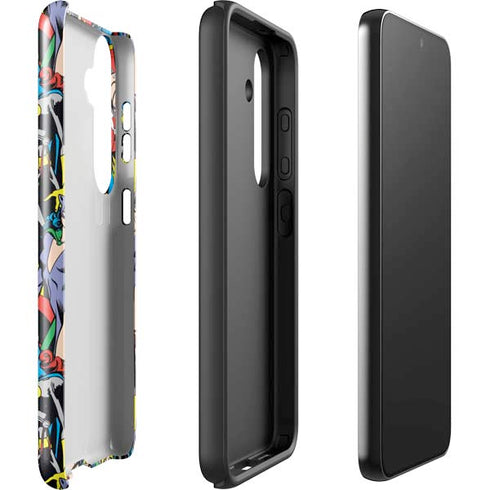 DC Comics Wonder Woman DC Bombshells Characters Pattern Galaxy S25 Impact Case