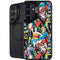 DC Comics Wonder Woman DC Bombshells Characters Pattern Galaxy S25 Kickstand Case
