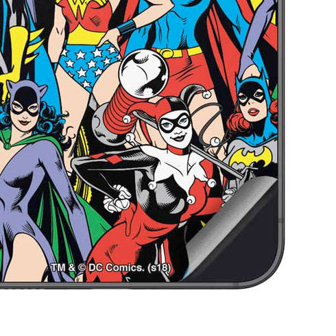 DC Comics Wonder Woman DC Bombshells Characters Pattern Galaxy S24 Skin