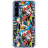 DC Comics Wonder Woman DC Bombshells Characters Pattern Galaxy S25 Clear Case