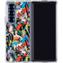 DC Comics Wonder Woman DC Bombshells Characters Pattern Galaxy Z Fold7 Clear Case