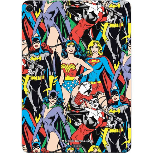 DC Comics Wonder Woman DC Bombshells Characters Pattern Apple iPad Air Skin