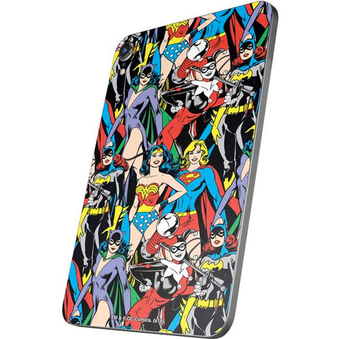 DC Comics Wonder Woman DC Bombshells Characters Pattern Apple iPad Mini Skin