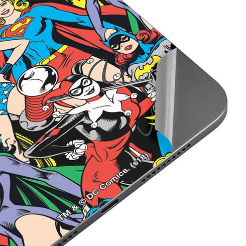 DC Comics Wonder Woman DC Bombshells Characters Pattern Apple iPad Mini Skin