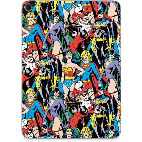 DC Comics Wonder Woman DC Bombshells Characters Pattern Apple iPad Pro Skin