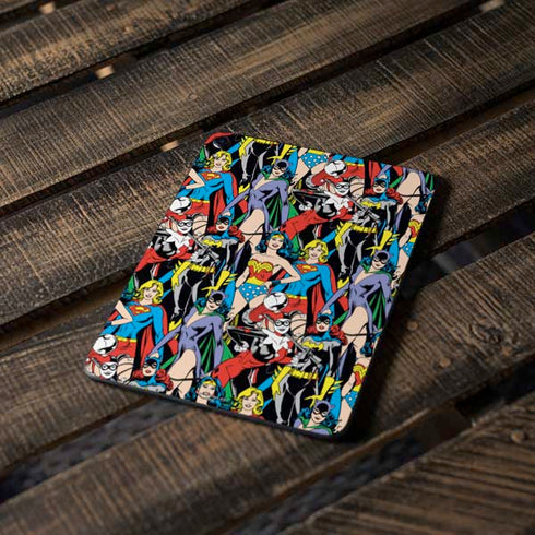 DC Comics Wonder Woman DC Bombshells Characters Pattern Apple iPad Pro Skin
