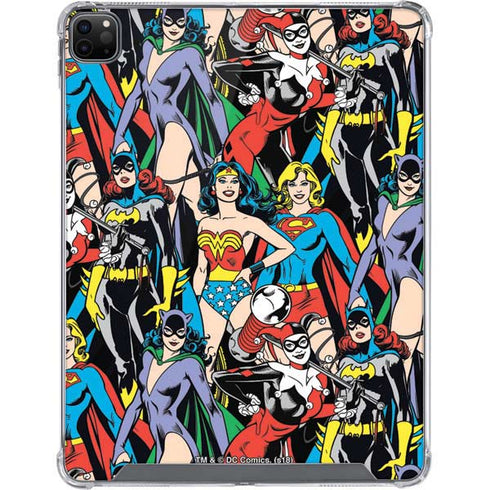 DC Comics Wonder Woman DC Bombshells Characters Pattern iPad Cases