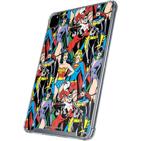DC Comics Wonder Woman DC Bombshells Characters Pattern iPad Cases