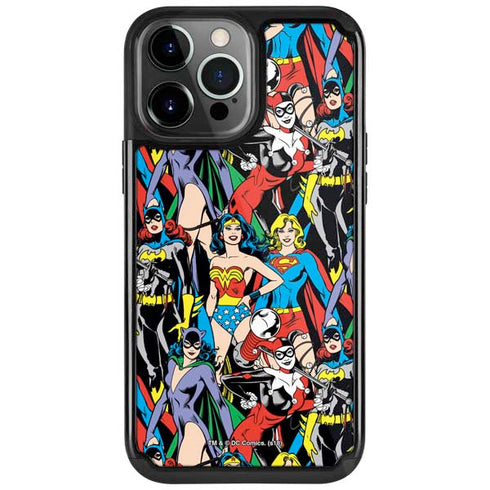 DC Comics Wonder Woman DC Bombshells Characters Pattern iPhone Cases