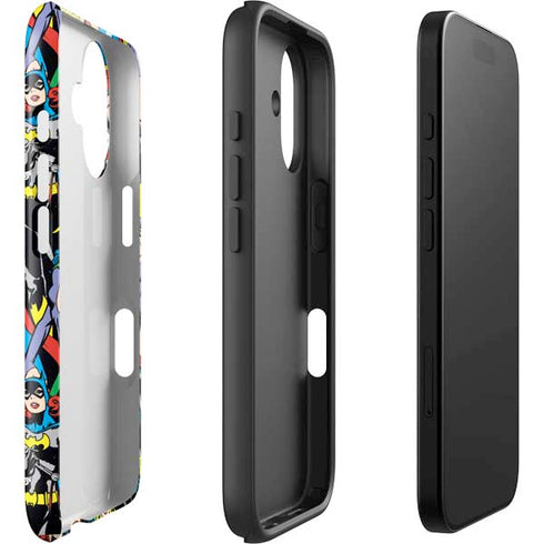 DC Comics Wonder Woman DC Bombshells Characters Pattern iPhone 16 Impact Case
