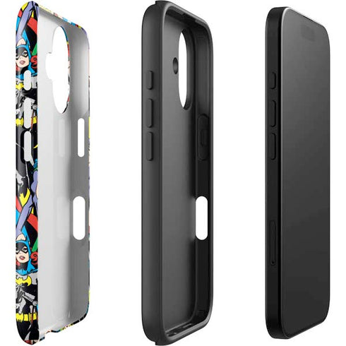 DC Comics Wonder Woman DC Bombshells Characters Pattern iPhone 16 Plus Impact Case