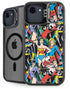 DC Comics Wonder Woman DC Bombshells Characters Pattern iPhone 16e Kickstand Case