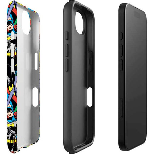 DC Comics Wonder Woman DC Bombshells Characters Pattern iPhone 16e Impact Case