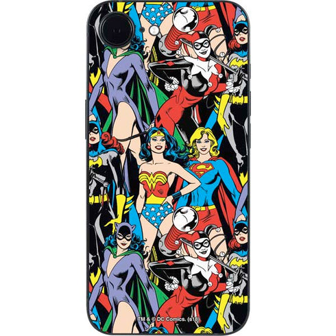 DC Comics Wonder Woman DC Bombshells Characters Pattern iPhone 16e Skin