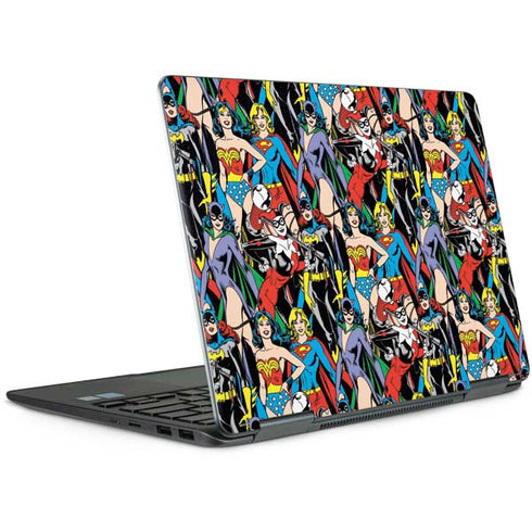 DC Comics Wonder Woman DC Bombshells Characters Pattern Notebook 9 Pro 13in (2017) Skin