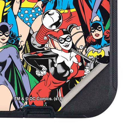DC Comics Wonder Woman DC Bombshells Characters Pattern Otterbox Defender iPhone Skin
