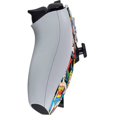 DC Comics Wonder Woman DC Bombshells Characters Pattern PlayStation Portal Remote Player Skin