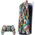 DC Comics Wonder Woman DC Bombshells Characters Pattern PlayStation PS5 Skins