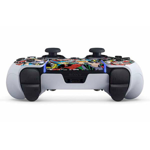 DC Comics Wonder Woman DC Bombshells Characters Pattern PS5 DualSense Edge Pro Controller Skin