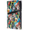 DC Comics Wonder Woman DC Bombshells Characters Pattern PS5 Pro Console Skin