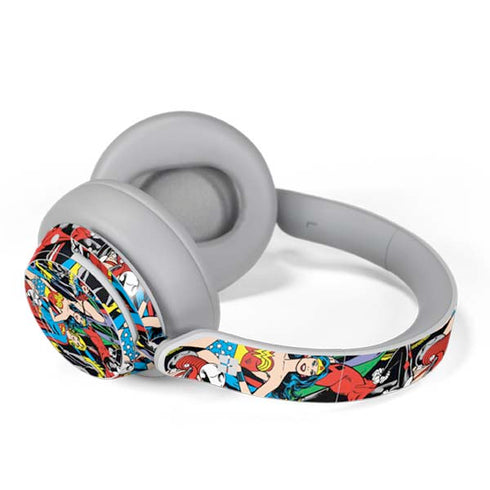 DC Comics Wonder Woman DC Bombshells Characters Pattern Surface Headphones Skin