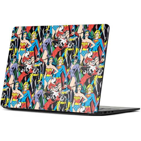 DC Comics Wonder Woman DC Bombshells Characters Pattern Surface Laptop 7 13.8in Skin