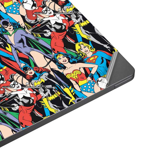 DC Comics Wonder Woman DC Bombshells Characters Pattern Surface Laptop 7 15in Skin