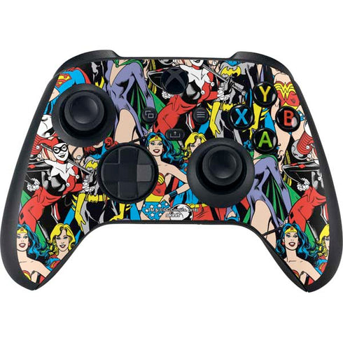 DC Comics Wonder Woman DC Bombshells Characters Pattern XBox Series X Digital Edition Bundle Skin