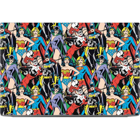 DC Comics Wonder Woman DC Bombshells Characters Pattern Dell XPS Skin