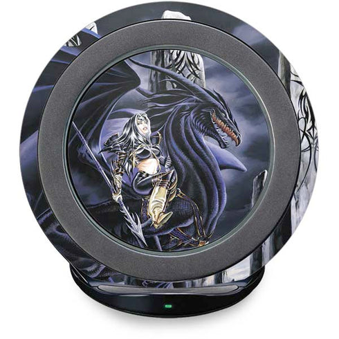 Dead of Winter Dragon and Warriors by Ruth Thompson Fast Charge Wireless Charging Stand Skin