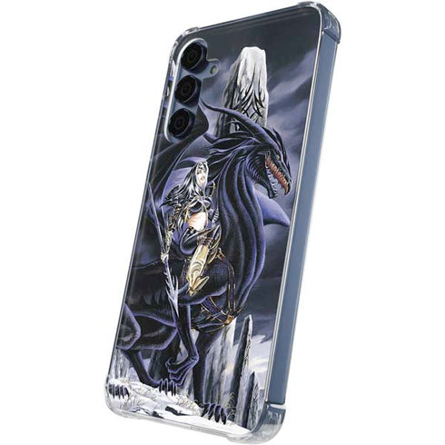 Dead of Winter Dragon and Warriors by Ruth Thompson Galaxy A55 5G Clear Case