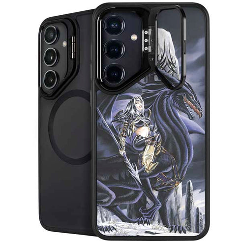 Dead of Winter Dragon and Warriors by Ruth Thompson Galaxy S24 Plus Kickstand Case