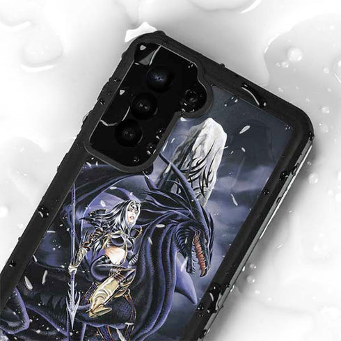 Dead of Winter Dragon and Warriors by Ruth Thompson Galaxy S24 Plus Waterproof Case