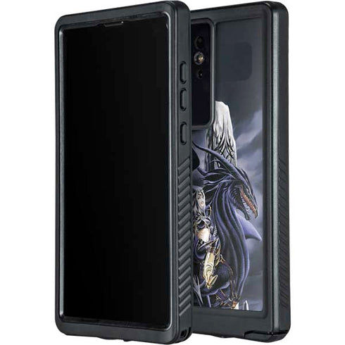 Dead of Winter Dragon and Warriors by Ruth Thompson Galaxy S24 Ultra Waterproof Case