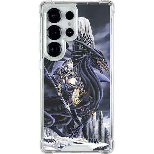 Dead of Winter Dragon and Warriors by Ruth Thompson Galaxy S25 Ultra Clear Case