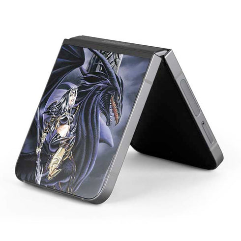 Dead of Winter Dragon and Warriors by Ruth Thompson Galaxy Z Flip6 Skin