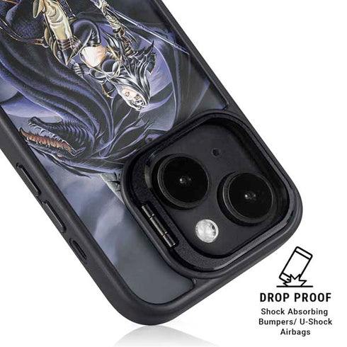 Dead of Winter Dragon and Warriors by Ruth Thompson iPhone 13 Kickstand Case