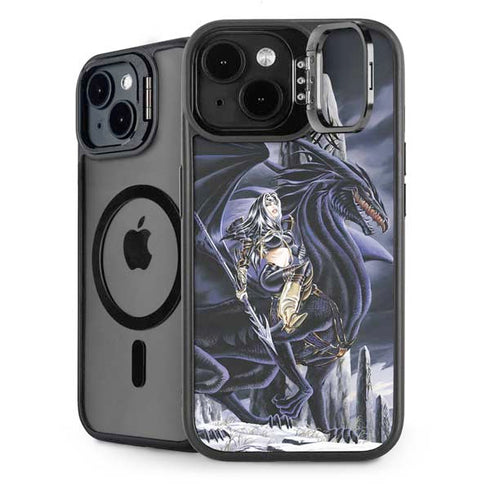 Dead of Winter Dragon and Warriors by Ruth Thompson iPhone 14 Plus Kickstand Case