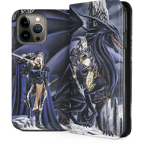 Dead of Winter Dragon and Warriors by Ruth Thompson iPhone Cases