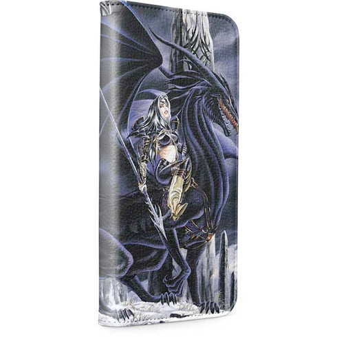 Dead of Winter Dragon and Warriors by Ruth Thompson iPhone 15 Plus Folio Case