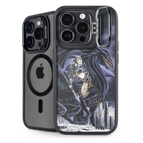 Dead of Winter Dragon and Warriors by Ruth Thompson iPhone 15 Pro Max Kickstand Case