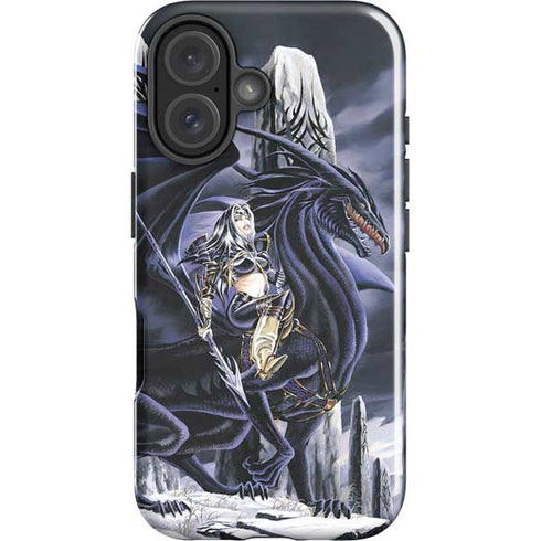 Dead of Winter Dragon and Warriors by Ruth Thompson iPhone 16 Impact Case